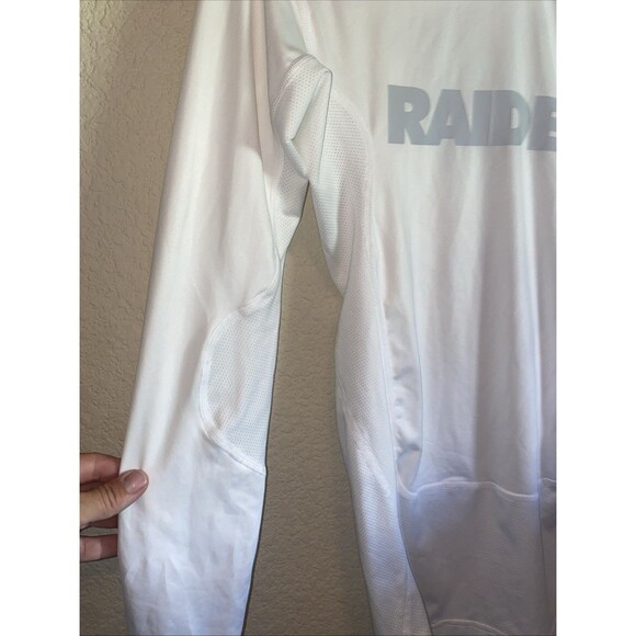 Nike Raiders NFL Dri-FIT Long Sleeve Shirt On Field Compression Breathable L Men - Picture 7 of 9